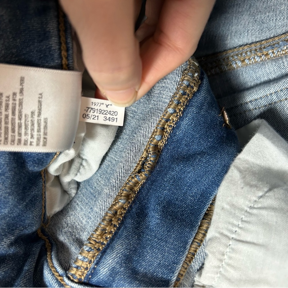 American Eagle Hi Rise Jegging Women’s 4 Short Next Level Stretch High Rise Jean - Picture 8 of 13